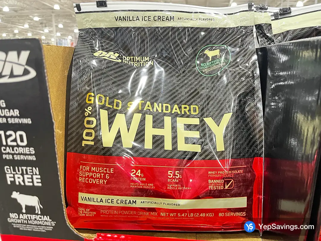 GOLD STANDARD WHEY PROTEIN 2.48 kg - Costco Canada (ITM 1243864)