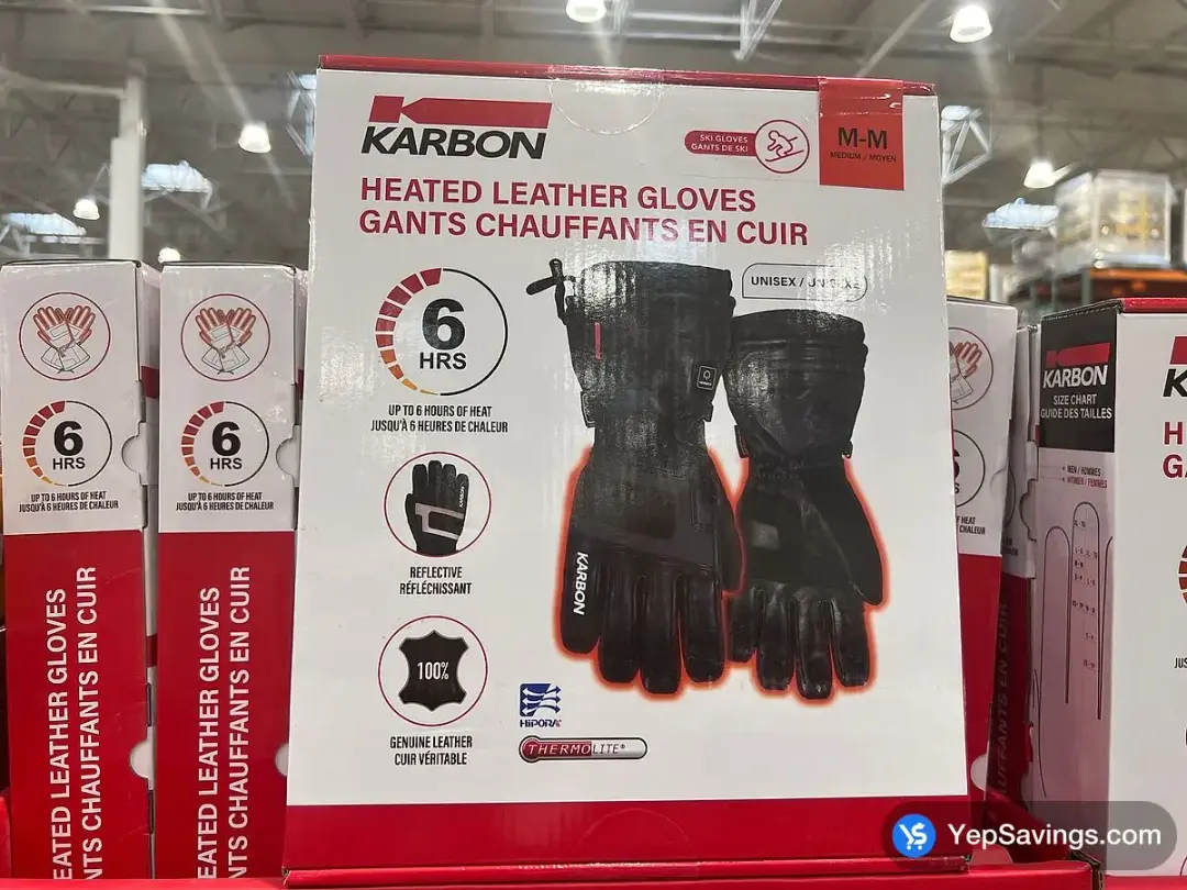 KARBON HEATED GLOVES SIZE S - XL - Costco Canada (ITM 1637629)