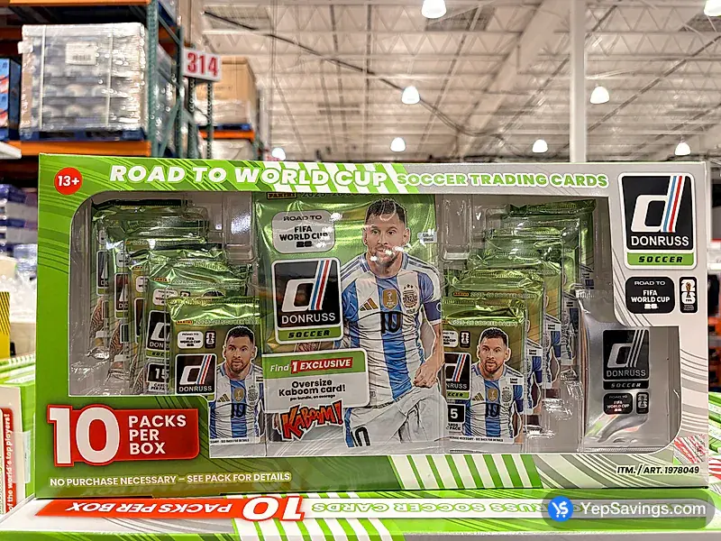 Costco PANINI ROAD TO WORLD CUP 2026 PACK OF 10