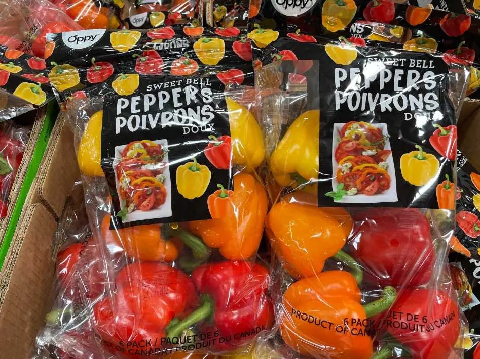 MIXED PRPPERS PRODUCT OF MEXICO - Costco Canada (ITM 60357)