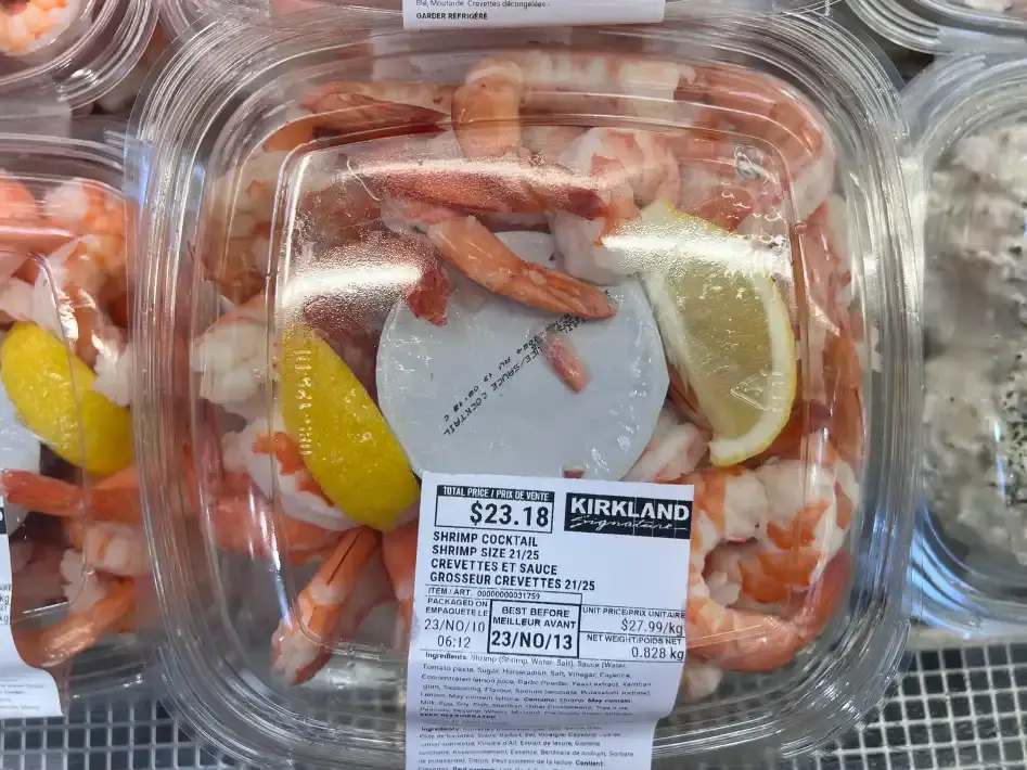 SHRIMP COCKTAIL - Costco Canada (ITM 11526)