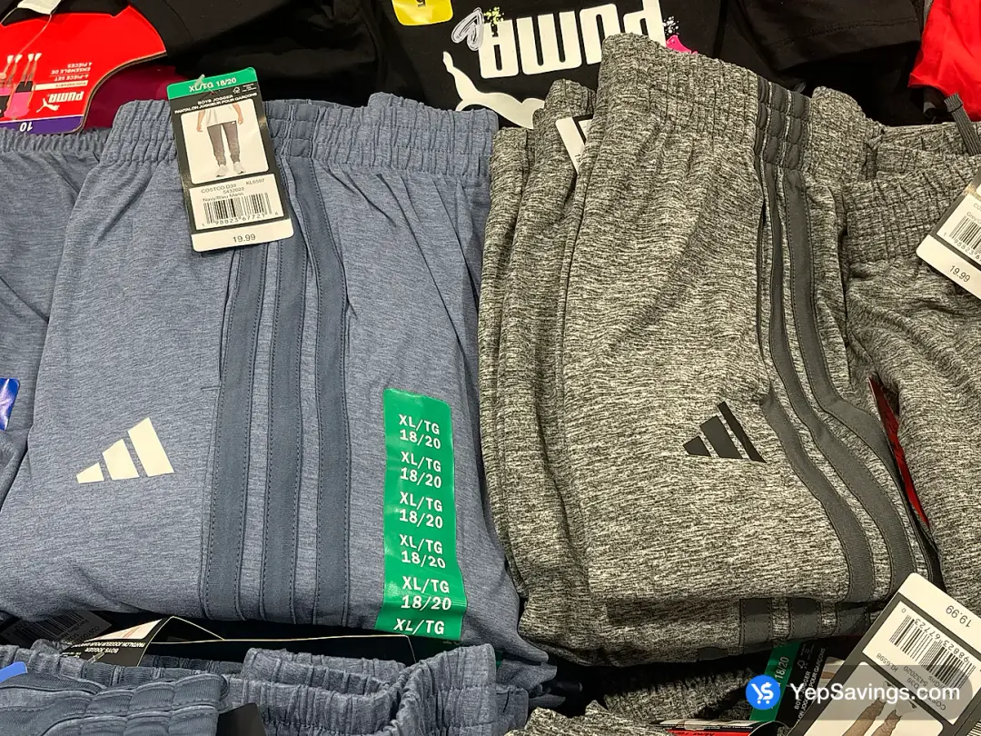 ADIDAS JOGGER BOYS SIZES 8-18/20 - Costco Canada (ITM 5432020)