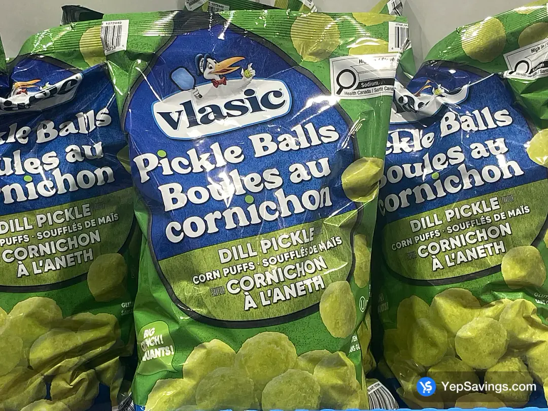 VLASIC PICKLE BALL PUFFS 396 g - Costco Canada (ITM 1072449)
