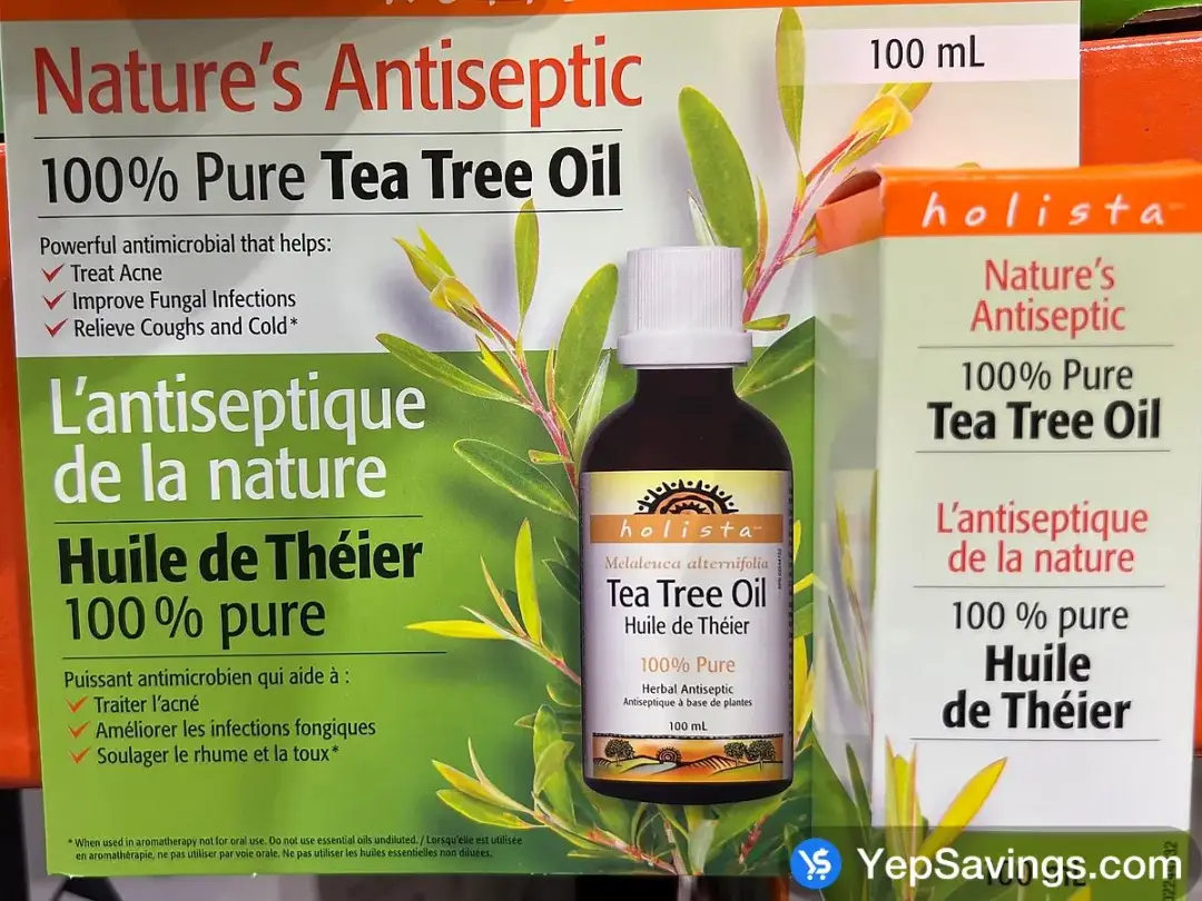 HOLISTA TEA TREE OIL 100 ML - Costco Canada (ITM 1298733)