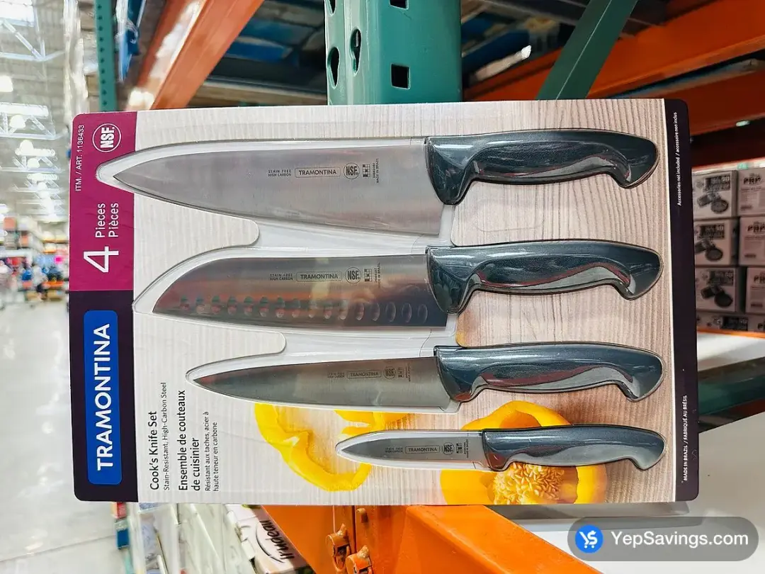 TRAMONTINA KNIFE SET 4 PIECES - Costco Canada (ITM 1136433)