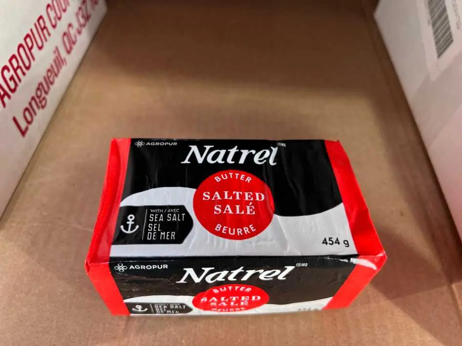 NATREL SALTED BUTTER 454 g LIMIT OF 25 - Costco Canada (ITM 118219)