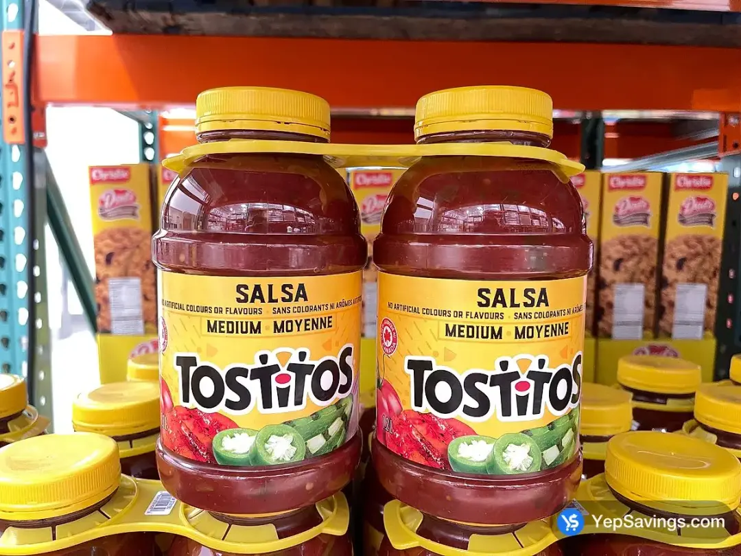 TOSTITOS MEDIUM SALSA 2 X 1.2L - Costco Canada (ITM 374190)