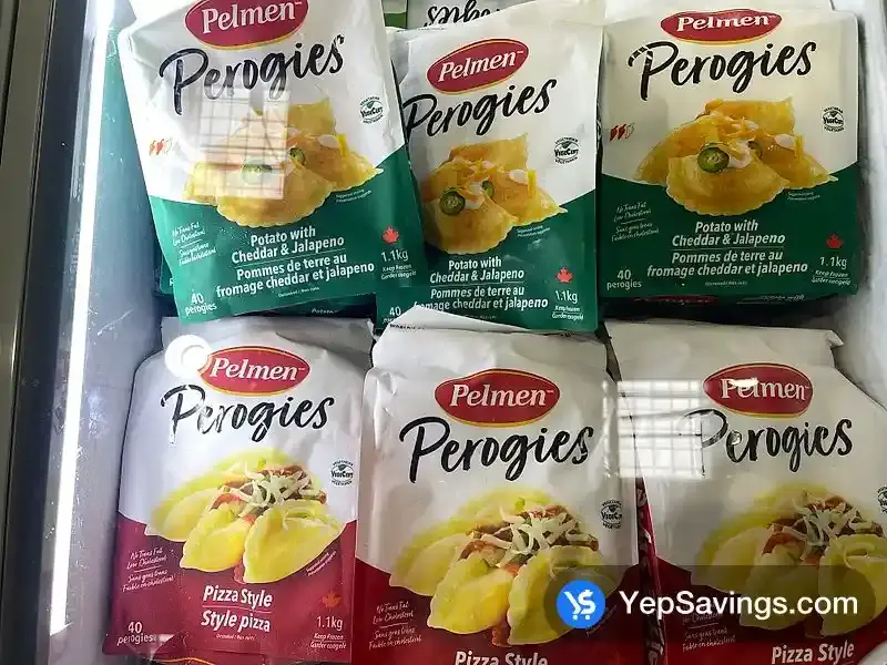 Costco PELMEN FOODS PEROGIES 2X1.1KG CHOICE OF 2