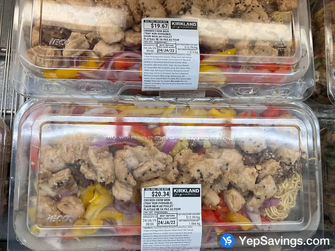 CHICKEN CHOW MEIN - Costco Canada (ITM 24831)