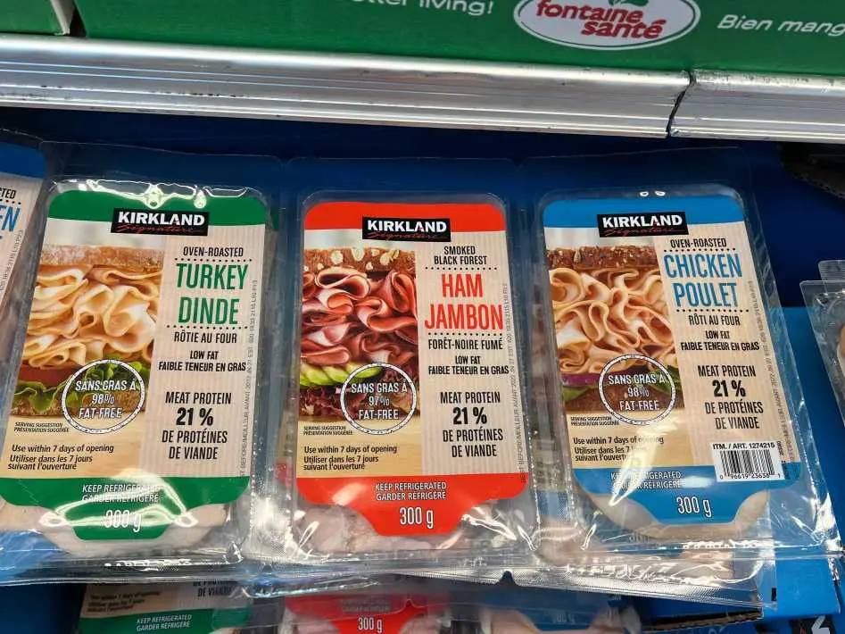 KIRKLAND SIGNATURE SLICED MEAT VARIETY 3X300g - Costco Canada (ITM 1274215)
