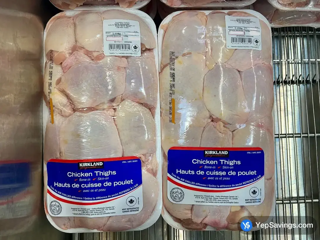 Chicken Thighs ( Bone - In ) - Costco Canada (ITM 55501)