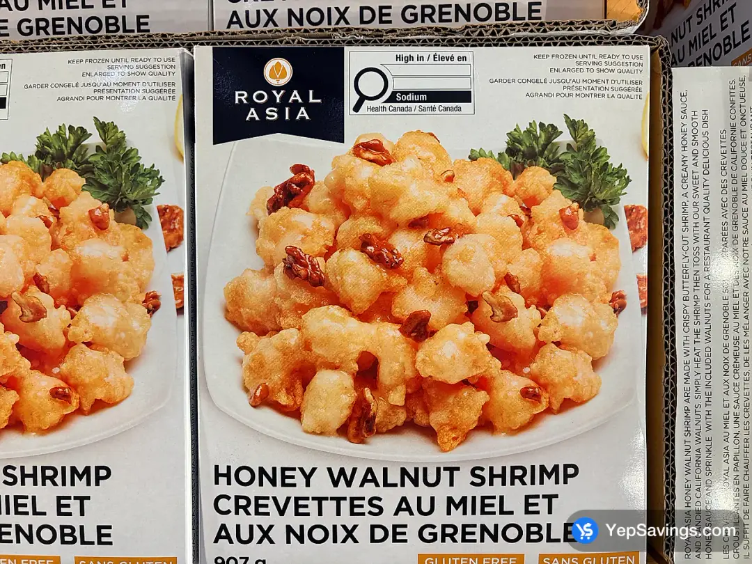 ROYAL ASIA HONEY WALNUT SHRIMP 907 g - Costco Canada (ITM 2034361)