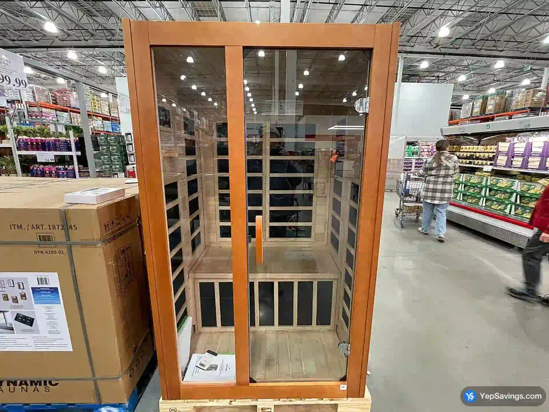 Dynamic Saunas San Marino 2-person Low EMF FAR Infrared Sauna - Costco Canada (ITM 1103814)