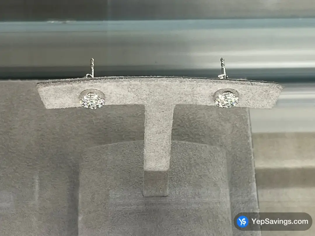 14KT WHITE GOLD ROUND DIAMOND STUD EARRINGS 0.50CTW IVS2 - Costco Canada (ITM 1176027)