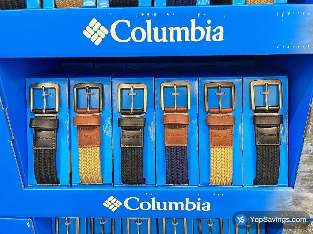 COLUMBIA STRETCH BELT MENS SIZES M - XL - Costco Canada (ITM 1891337)