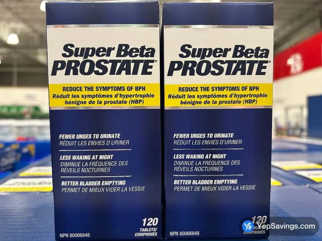 NEW VITALITY SUPER BETA PROSTATE 120 Tablets - Costco Canada (ITM 2719400)
