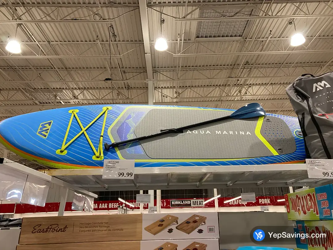 AQUA MARINA INFLATABLE PADDLEBOARD 3.35m (11ft) - Costco Canada (ITM 1989193)