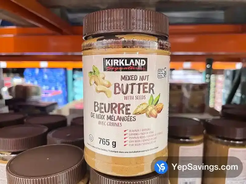 Costco KIRKLAND SIGNATURE MIXED NUT BUTTER 765 g