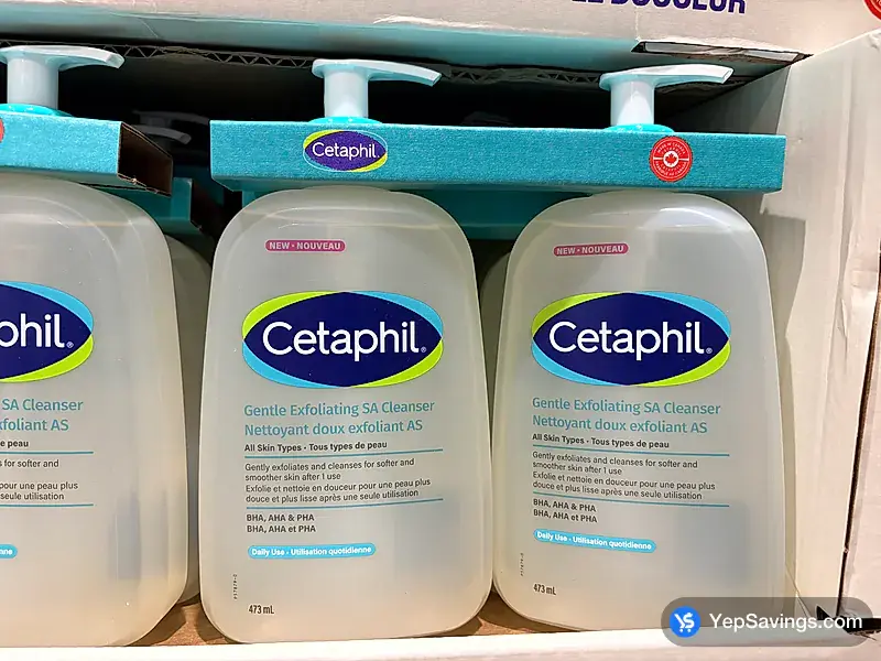 Costco CETAPHIL GENTLE SA CLEANSER 2 x 473 mL