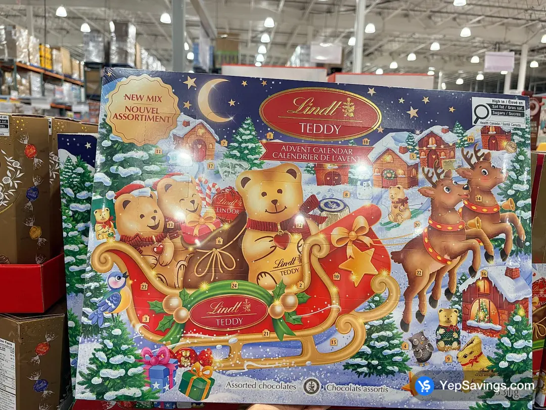 Costco LINDT ADVENT CALENDAR 331 g