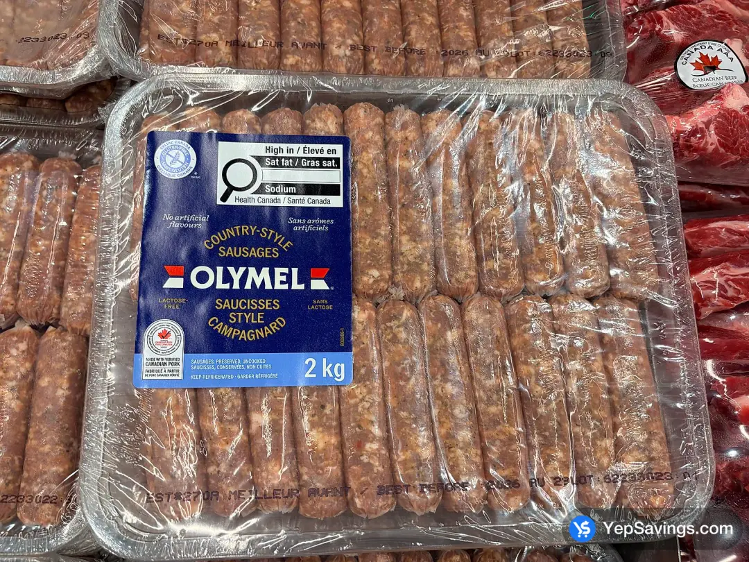Pork Sausage - Costco Canada (ITM 2319258)