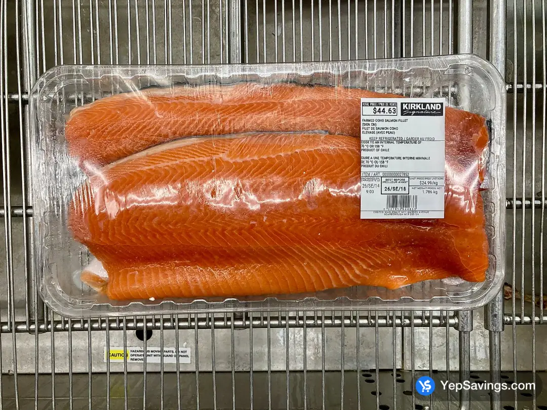 COHO SALMON FILLETS (FARMED) - Costco Canada (ITM 27331)