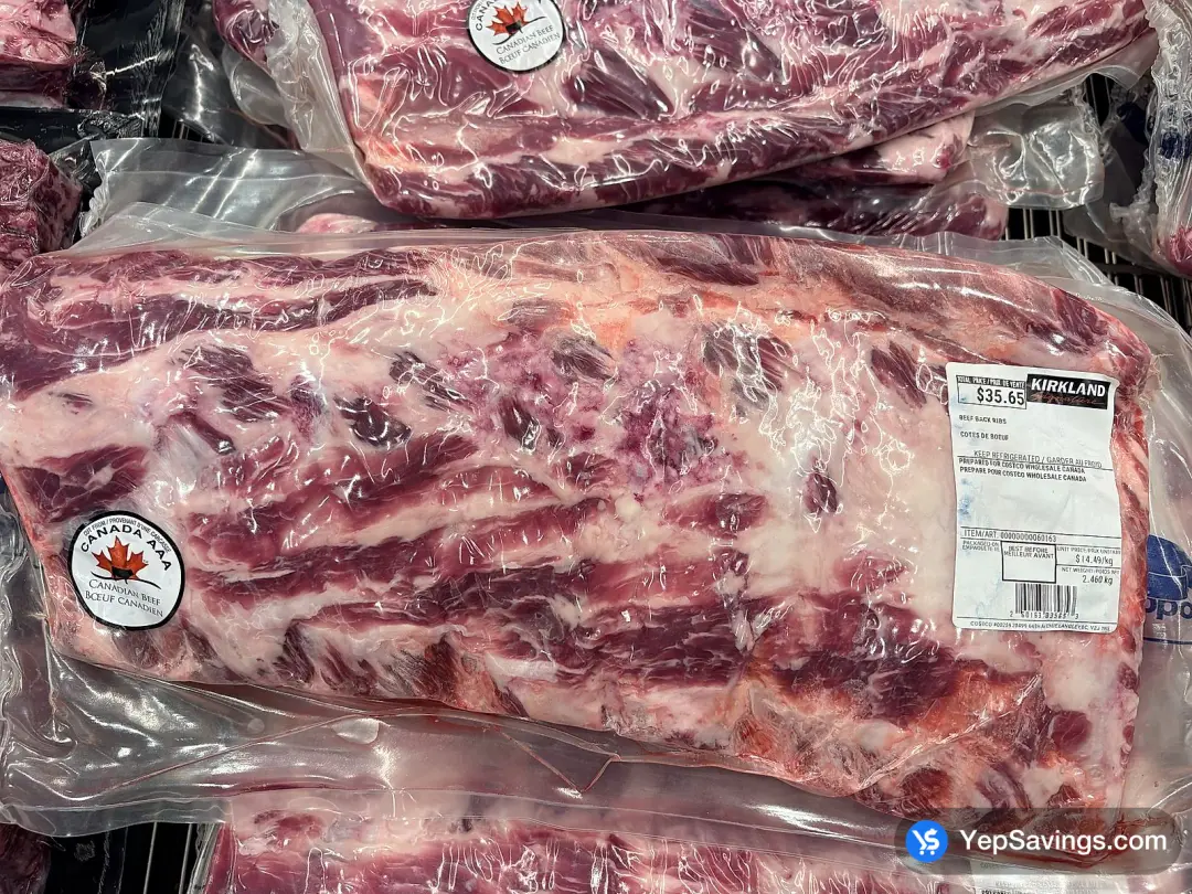 Beef Back Ribs - Costco Canada (ITM 60163)
