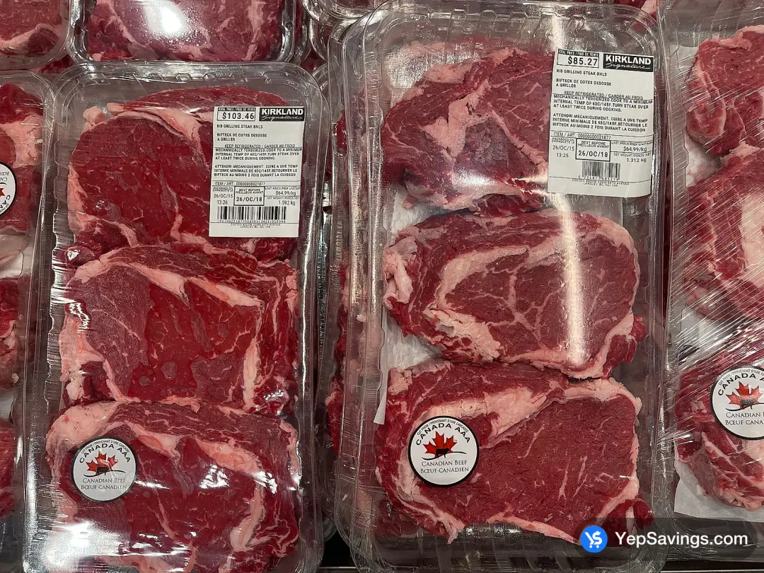 Rib Grilling Steak Boneless - Costco Canada (ITM 877)