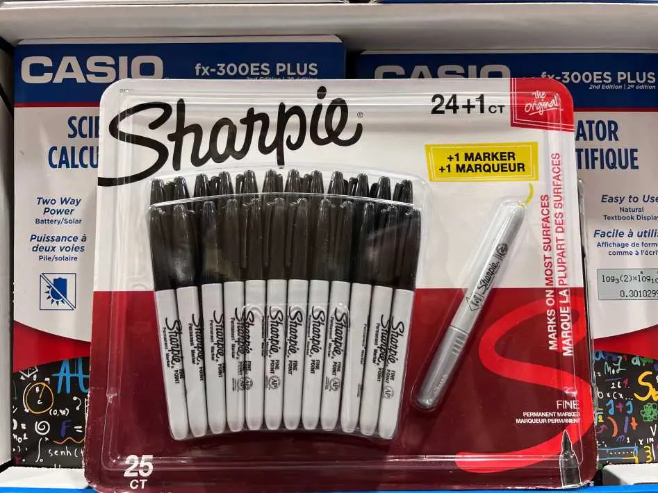 SHARPIE FINE POINT BLACK PACK OF 25 MARKERS - Costco Canada (ITM 2153941)