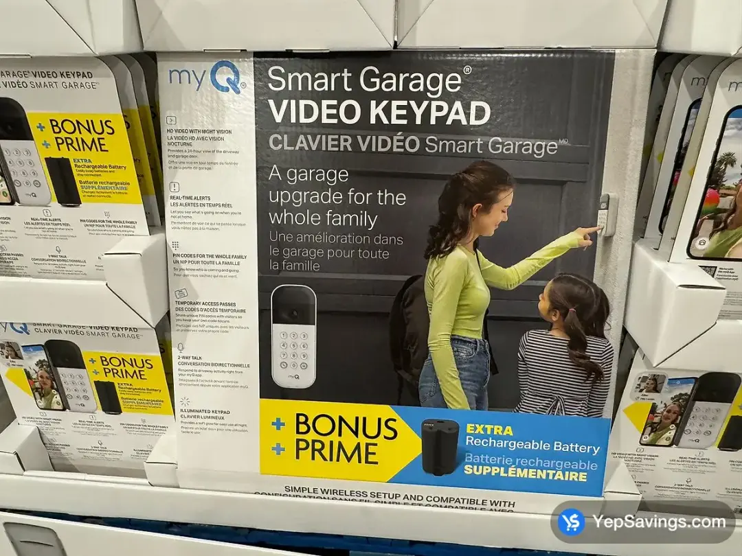 CHAMBERLAIN / MY Q SMART GARAGE VIDEO KEYPAD - Costco Canada (ITM 1840280)