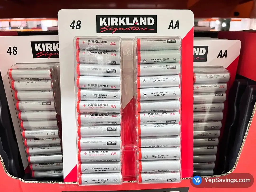 KIRKLAND SIGNATURE AA BATTERIES PACK OF 48 - Costco Canada (ITM 2322010)