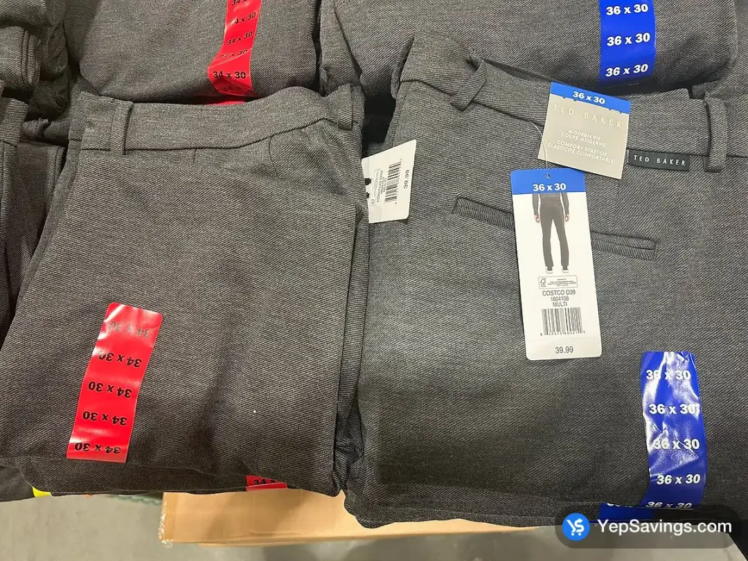 TED BAKER DRESS PANT + MENS SIZES 30-400 - Costco Canada (ITM 1804105)