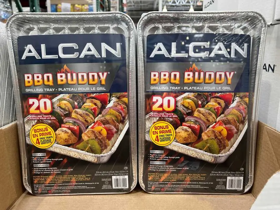 ALCAN BBQ BUDDY GRILL TOP Pack of 20 - Costco Canada (ITM 129462)