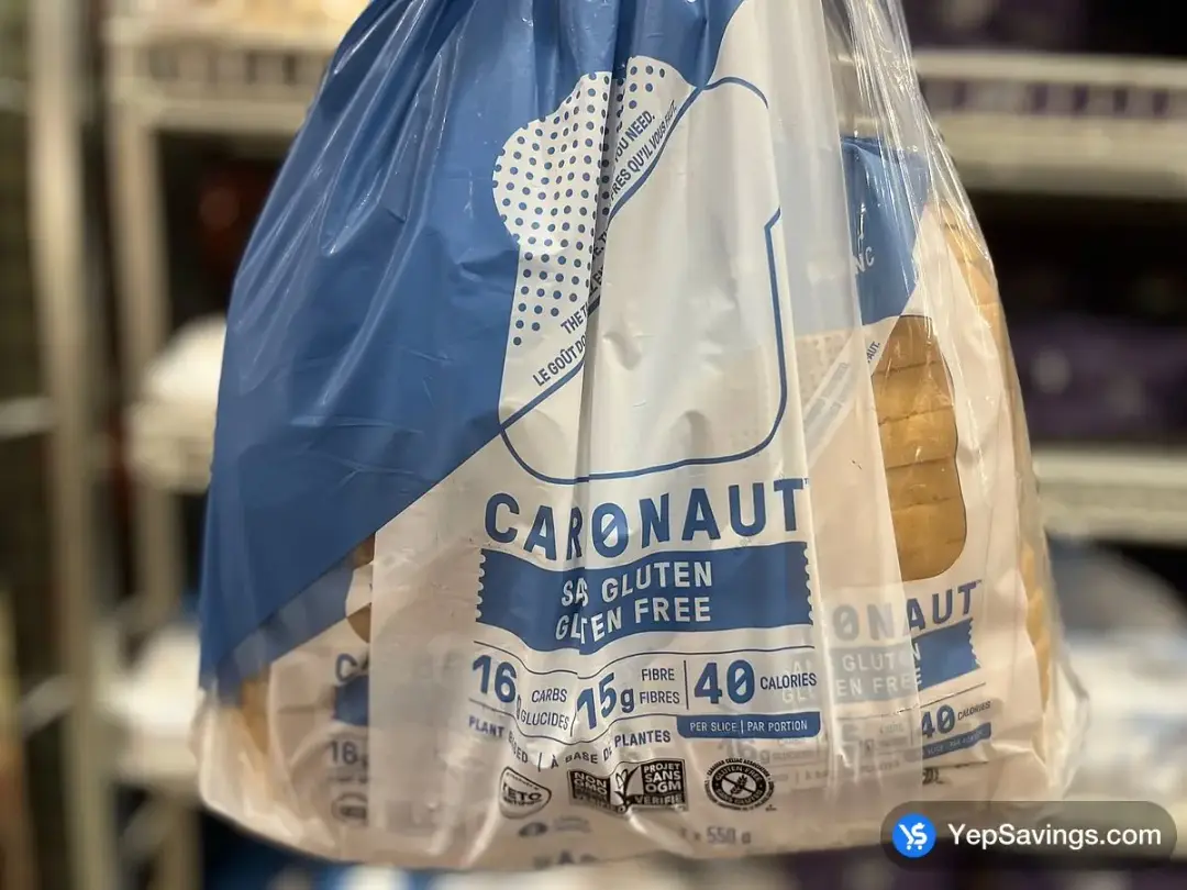 CARBONAUT GLUTEN FREE WHITE BR. 2 x 500 g - Costco Canada (ITM 1591745)