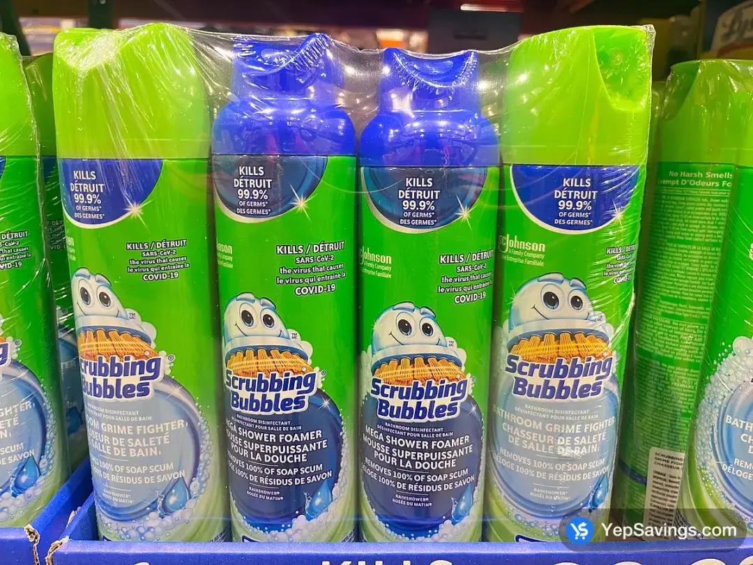 SCRUBBING BUBBLES BATHROOM & SHOWER 4 x 708 g - Costco Canada (ITM 6647645)