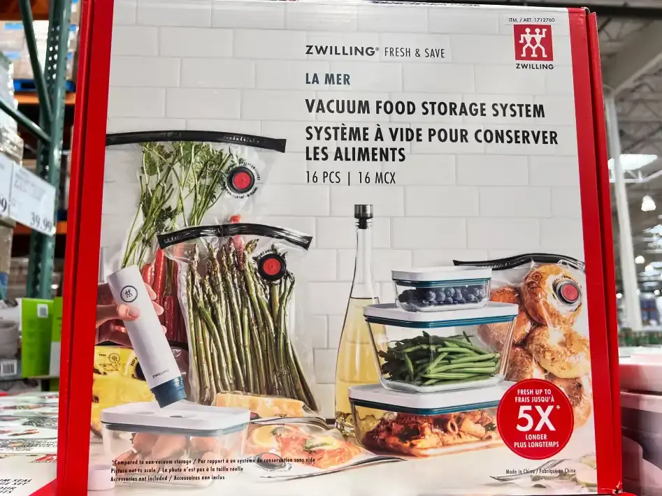 ZWILLING FRESH & SAVE VACUUM FOOD STORAGE 16 PIECES - Costco Canada (ITM 1712760)