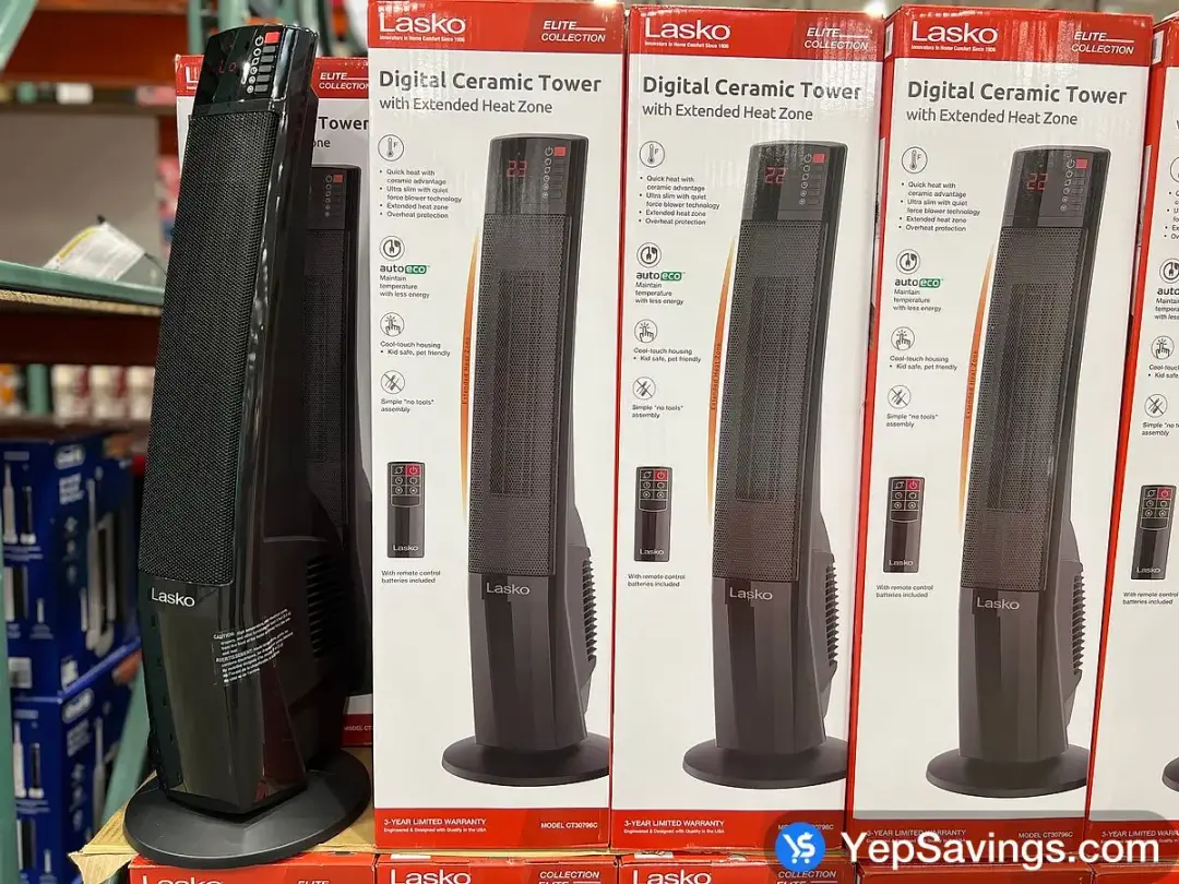 LASKO CERAMIC TOWER HEATER - Costco Canada (ITM 3079600)