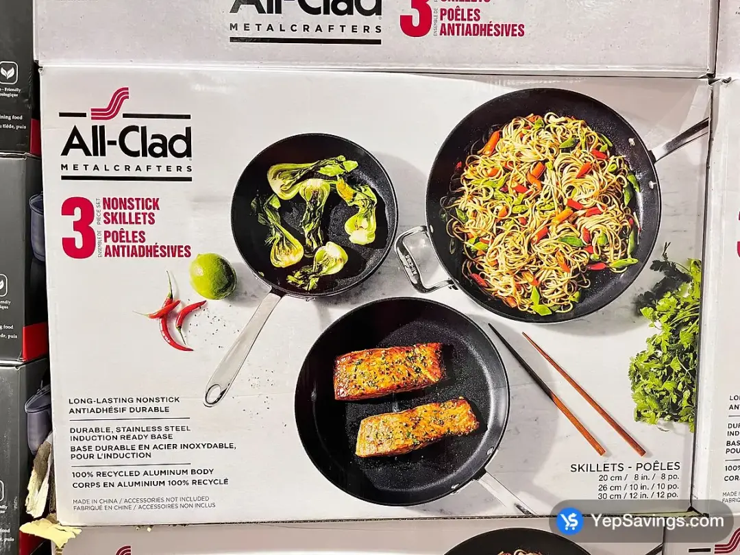 ALL CLAD SKILLET SET 3 PIECES - Costco Canada (ITM 1736512)