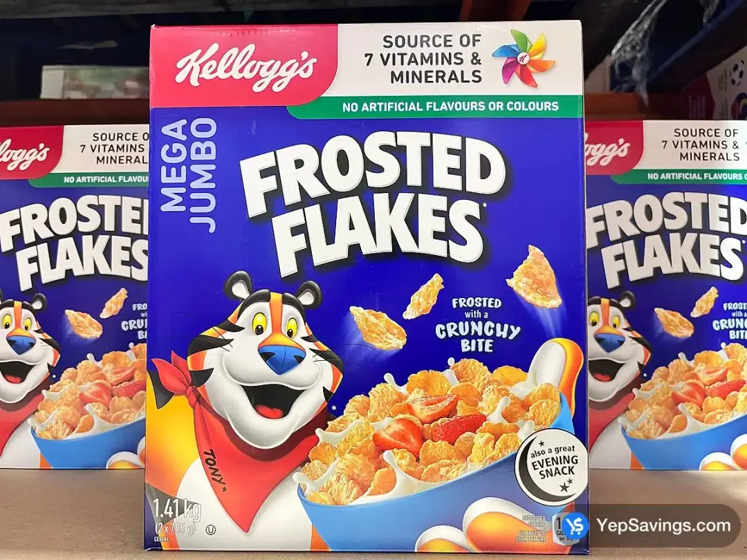 KELLOGGS FROSTED FLAKES MEGA 1.41 kg - Costco Canada (ITM 724000)