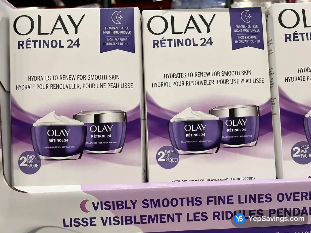 OLAY REGENERIST RETINOL24 NIGHT CREAM 2X50 mL - Costco Canada (ITM 1439095)