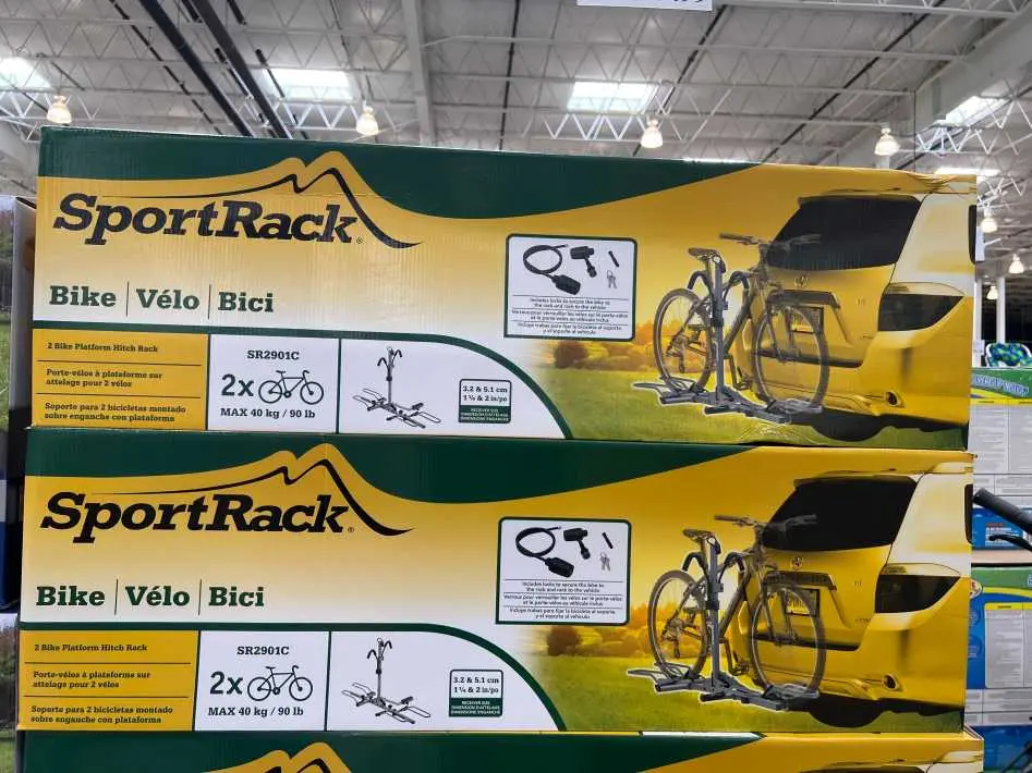 SPORTRACK 2 BIKE PLATFORM RACK WITH HITCH LOCK - Costco Canada (ITM 1209737)