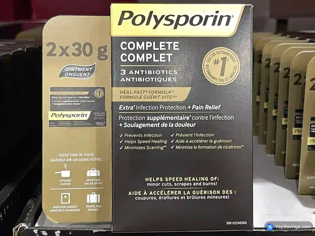 POLYSPORIN COMPLETE 2 X 30 G - Costco Canada (ITM 277990)
