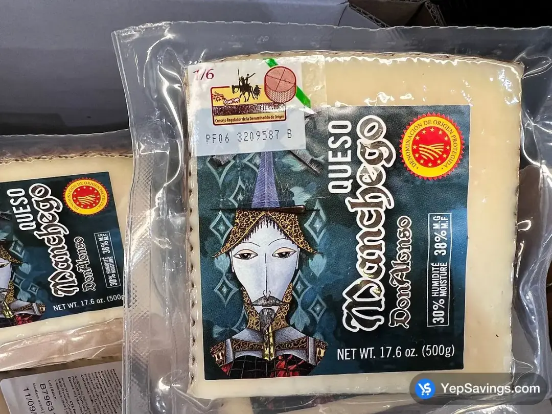 DON ALONSO MANCHEGO DOP 500 g - Costco Canada (ITM 1734018)