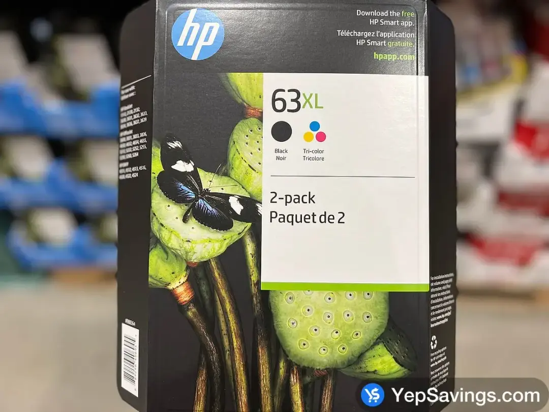 HP 63XL INK CARTRIDGES PACK OF 1 COL / 1 BLK - Costco Canada (ITM 988364)