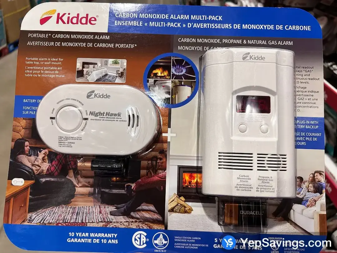 KIDDE CO/MULTI-GAS ALARM - Costco Canada (ITM 1513799)