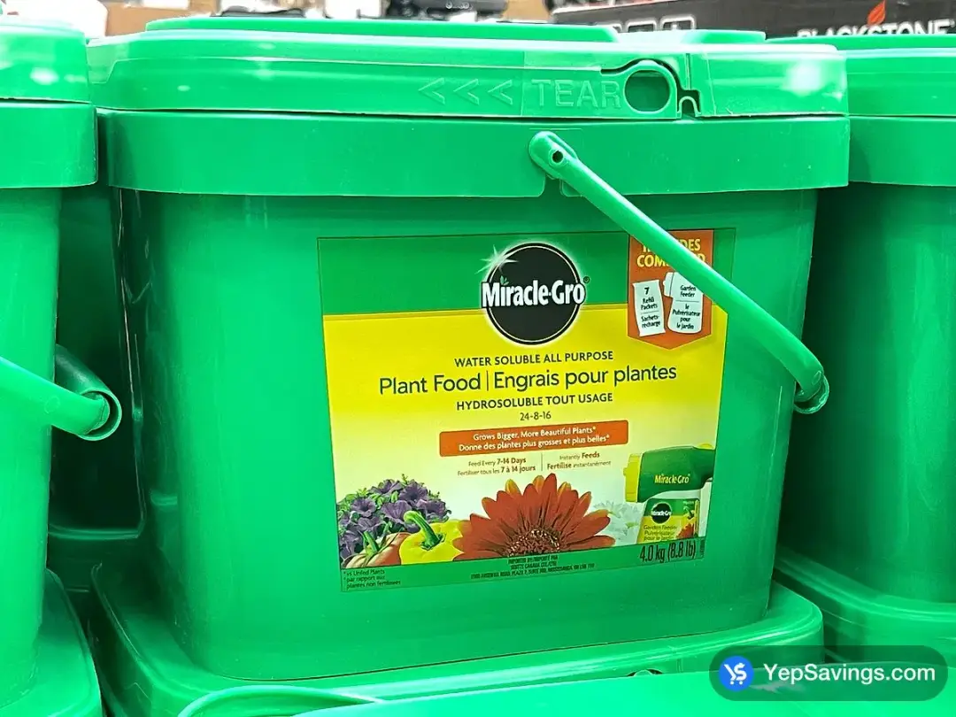 MIRACLE - GRO ALL PURPOSE PLANT FOOD 4KG - Costco Canada (ITM 1262590)