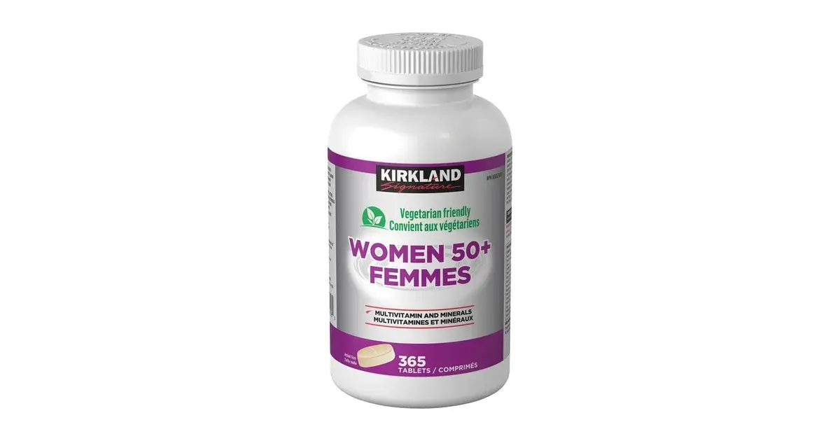 Costco Kirkland Women 50+ Multivitamin Recalled Over Metal in Bottle