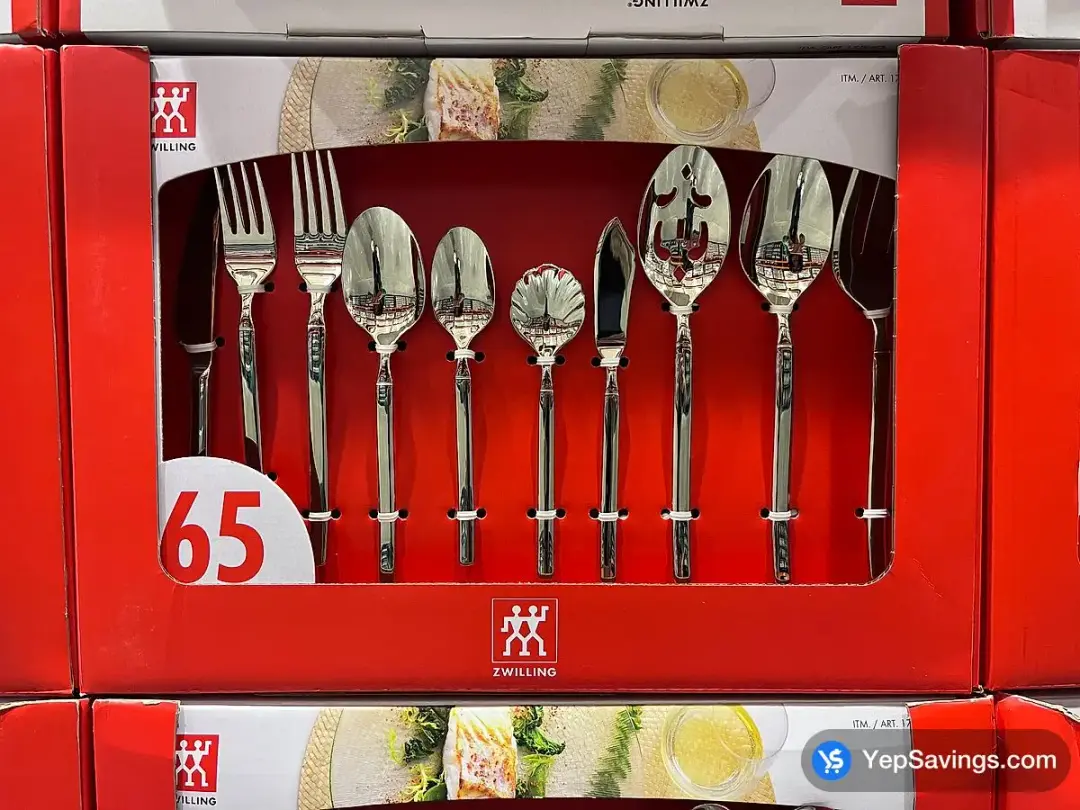 ZWILLING OPUS FLATWARE SET 65 PIECES - Costco Canada (ITM 1739673)