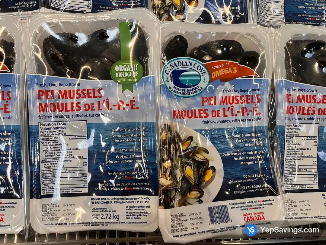 BLUE MUSSELS - Costco Canada (ITM 18747)