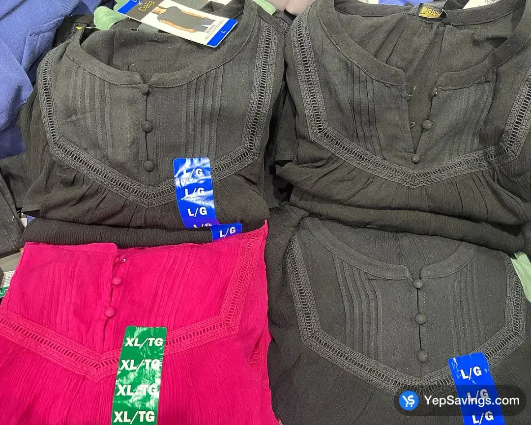 DALIA SHORT SLEEVE TOP LADIES SIZES M - XXL - Costco Canada (ITM 7148000)